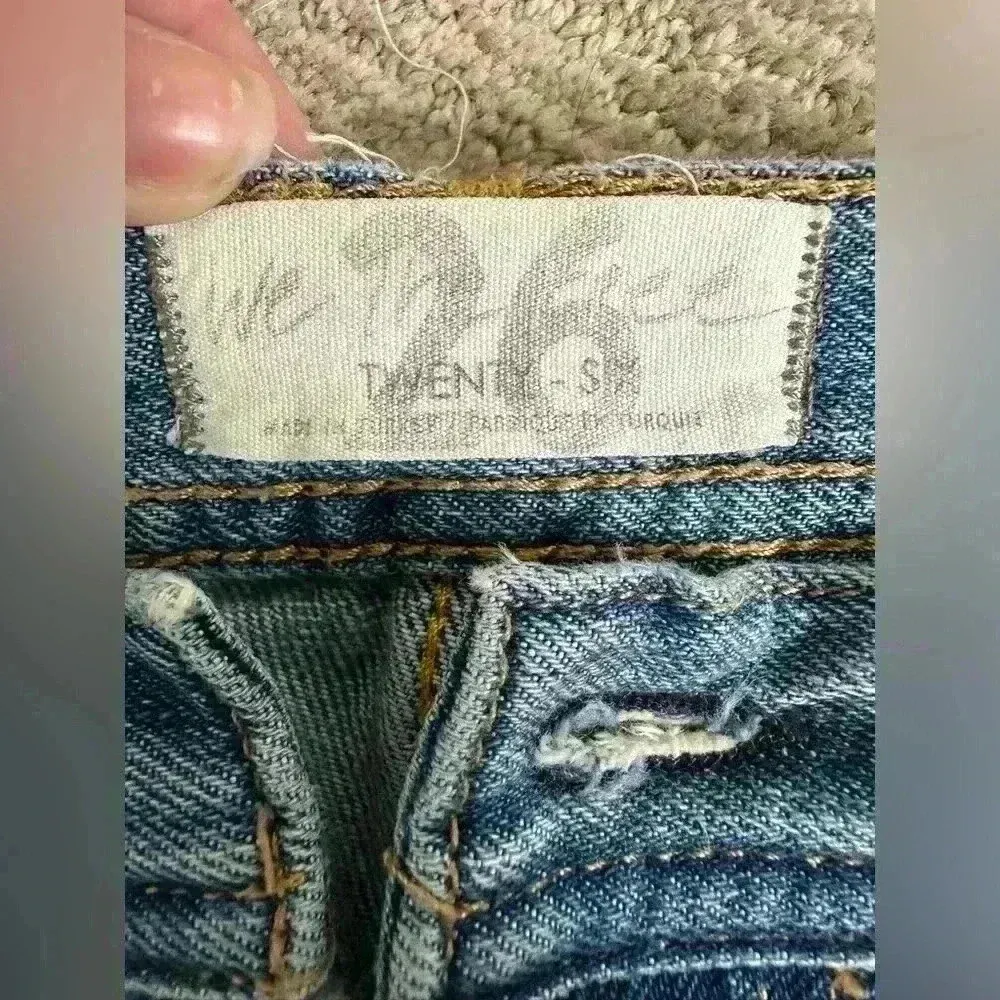 We The Free Free People Maggie Mid-Rise Straight-Leg Jeans Size 26 - Image 4