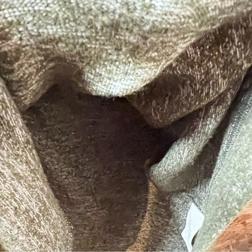 Cabi Solace Cowl Neck Cinch Back Sweater Dress 4016 Womens Medium Green - Image 7