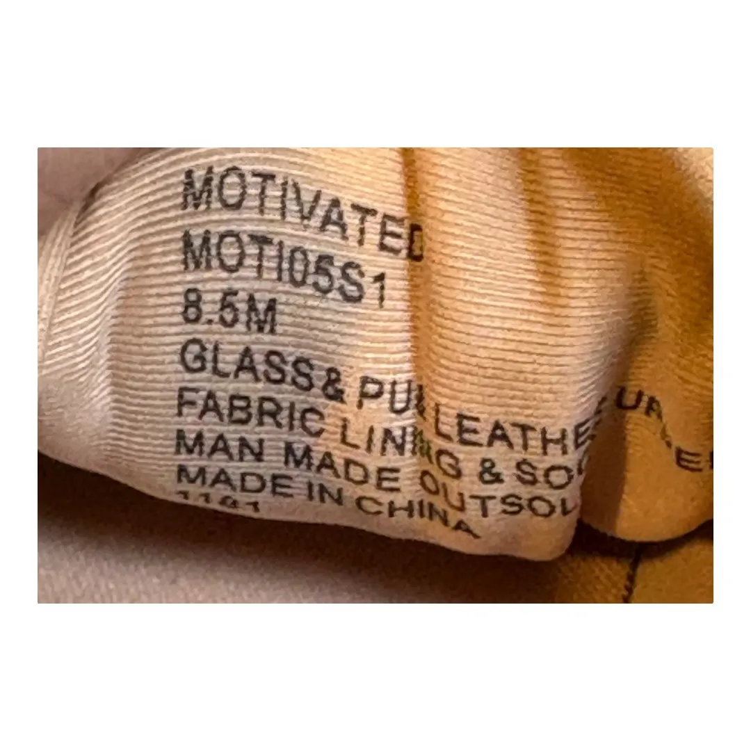 Steve‎ Madden Motivated Rhinestone Embellished Sneakers Blush Women Size 8.5M - Image 10