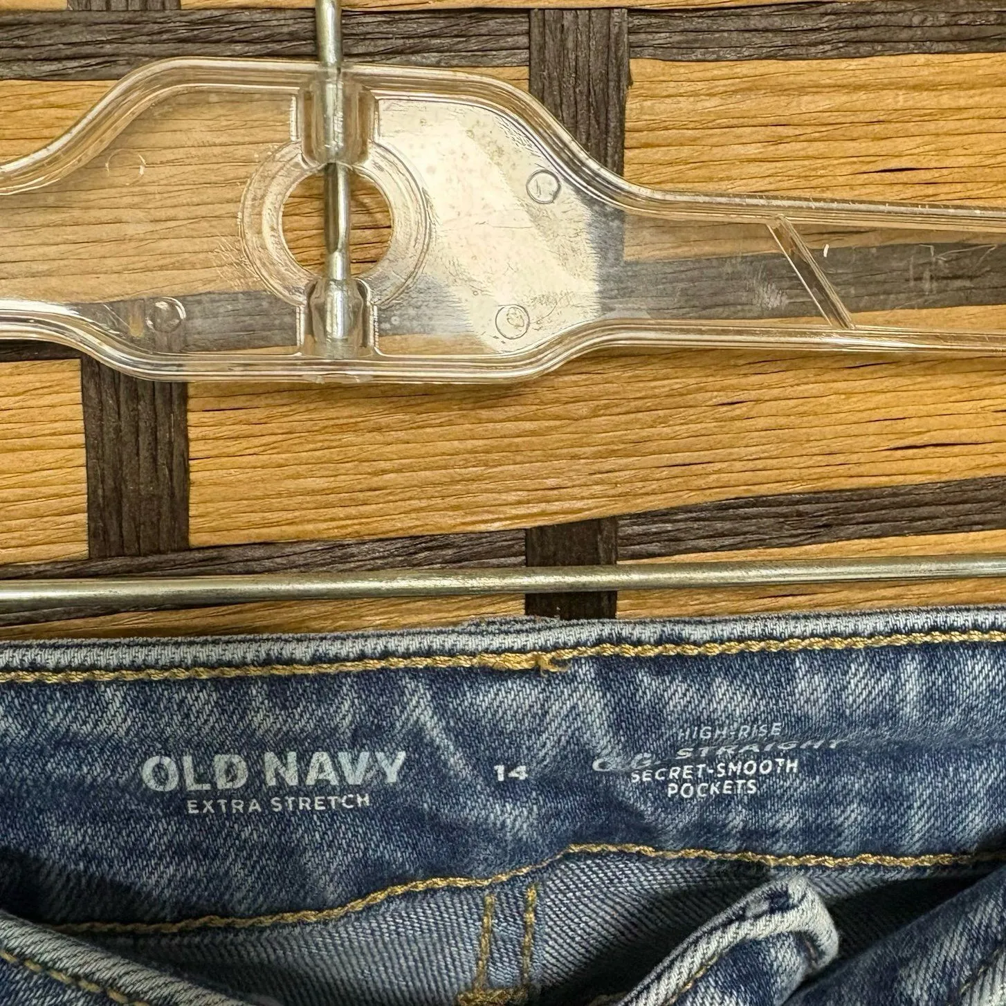 Old Navy High Rise O. G. Straight Leg Jeans‎ Size 14 - Image 6