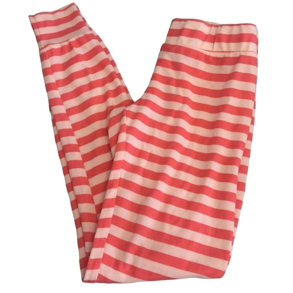 deliA*s PJ Pants Waffle Knit Orange - Image 4