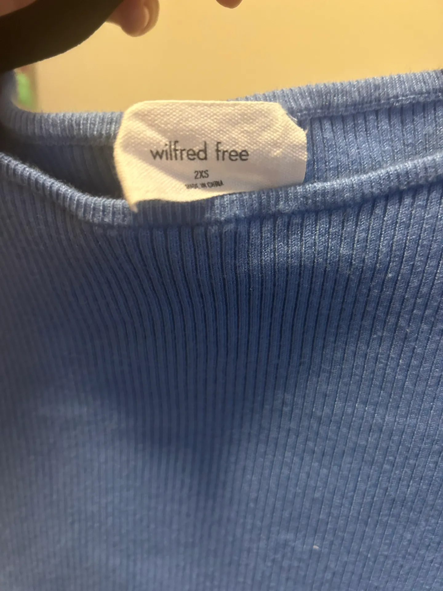 Aritza Blue Mini Dress - Image 3