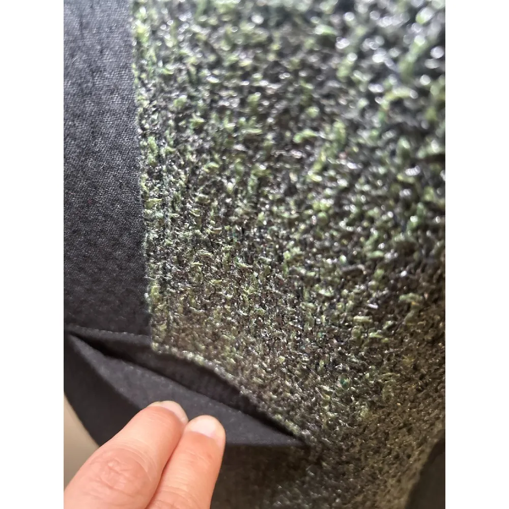 Cabi‎ 3036 Media Jacket Blazer Black Green Silver Metallic Look Size Medium - Image 4