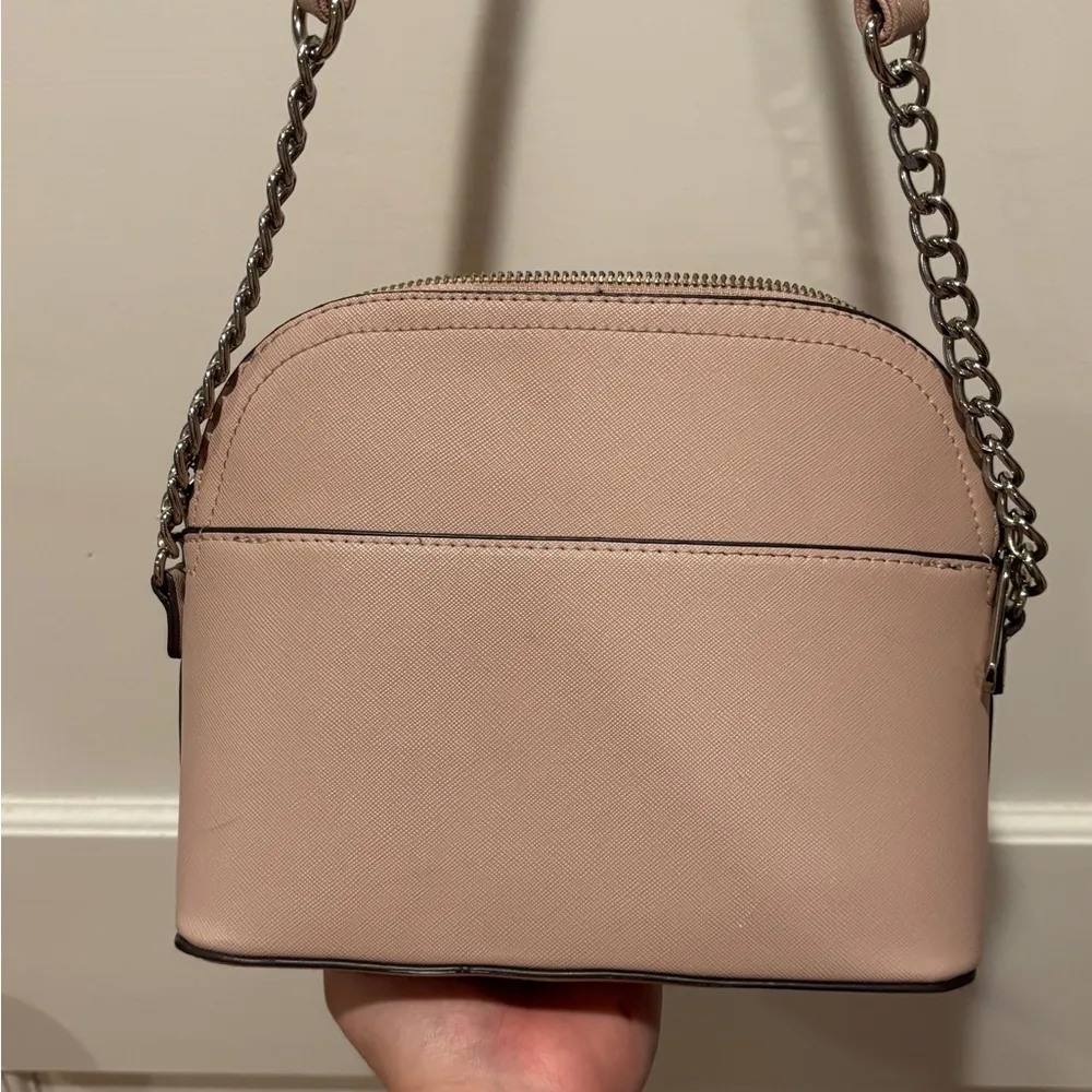 Steve Madden Pink Crossbody Bag with Chain Strap - Image 3