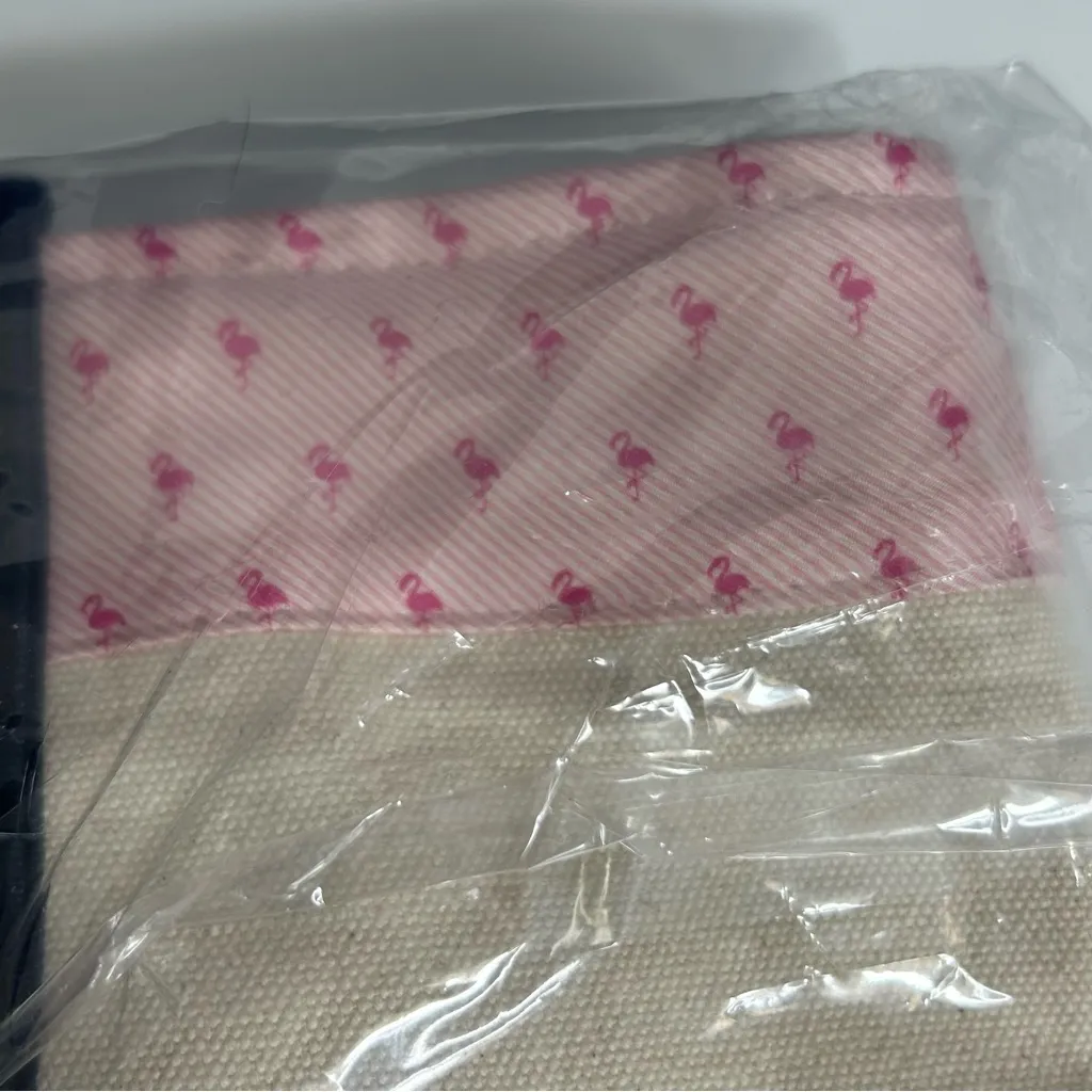 Vineyard Vines Classic Tote Flamingo Print NWT - Image 3