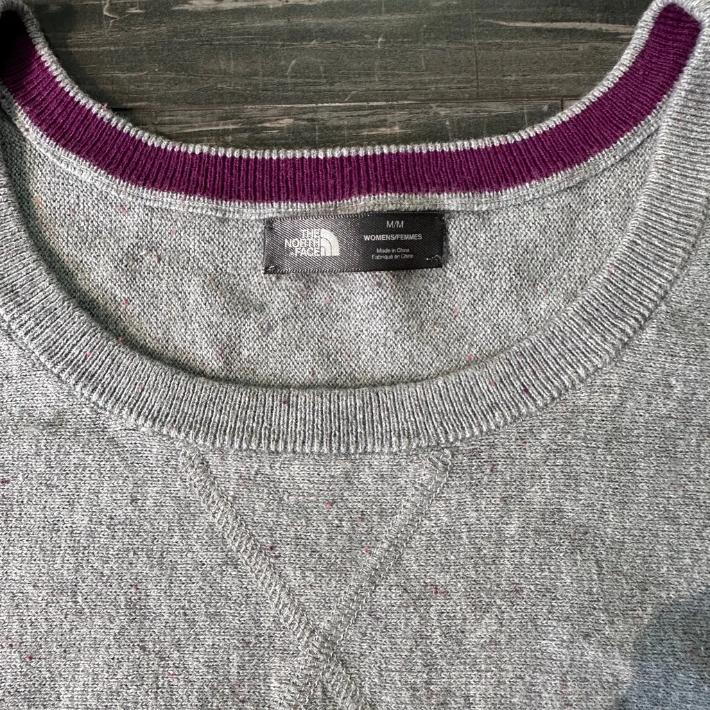 The‎ North Face Women's M Scoop Neck Sweater Dolman Sleeves Cotton Cashmere - Image 7