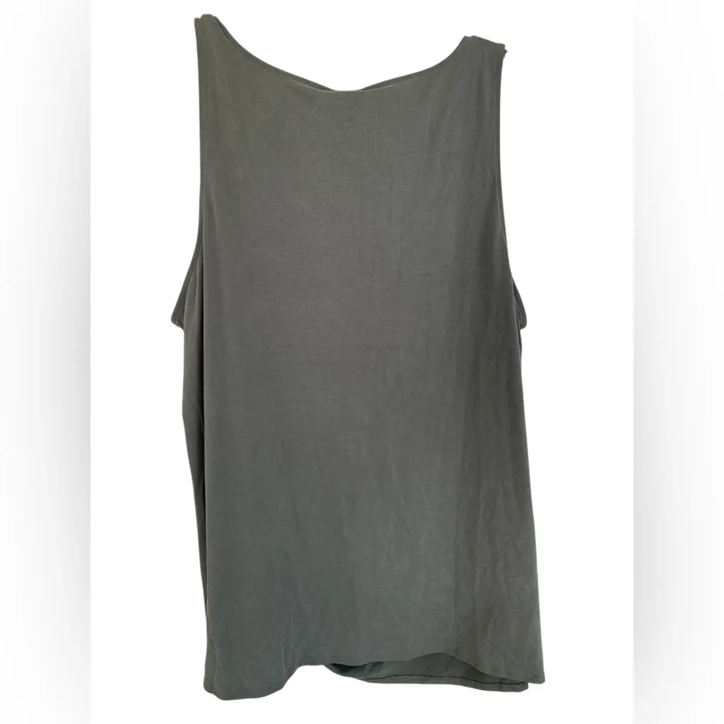 Torrid Dark Olive Tank Top - Image 2