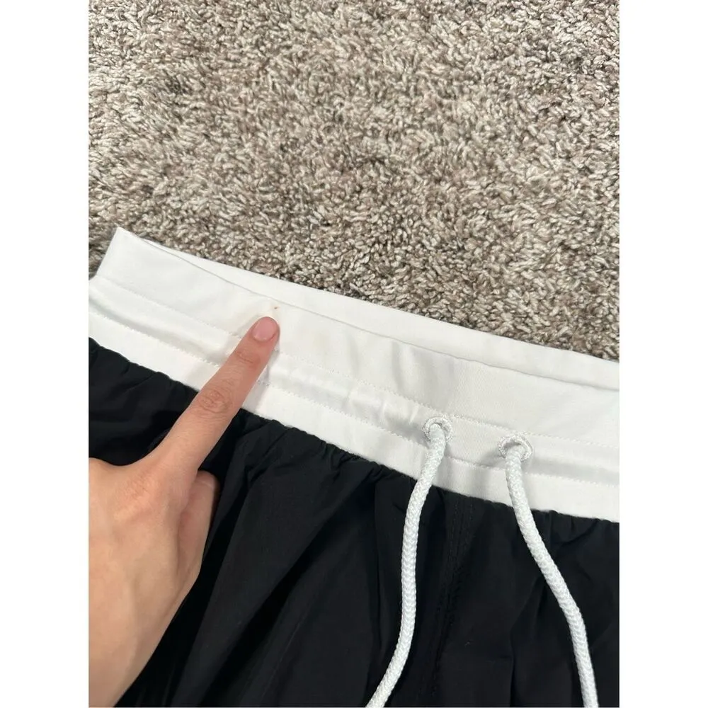 free people movement Day Dream 2-In-1 Shorts flowy athletic shorts black/white S - Image 7