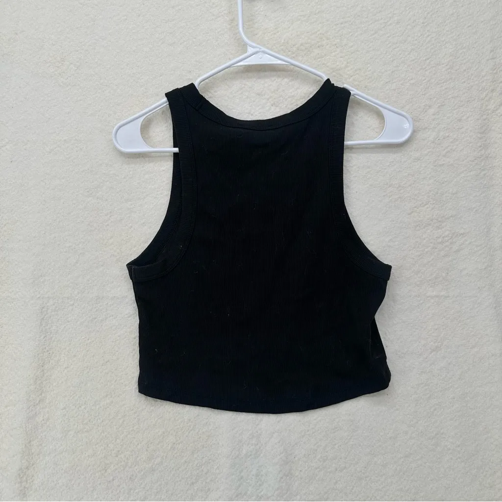 Forever 21 I Love Skater Boys Grunge Skater Cropped Tank Top - Image 2