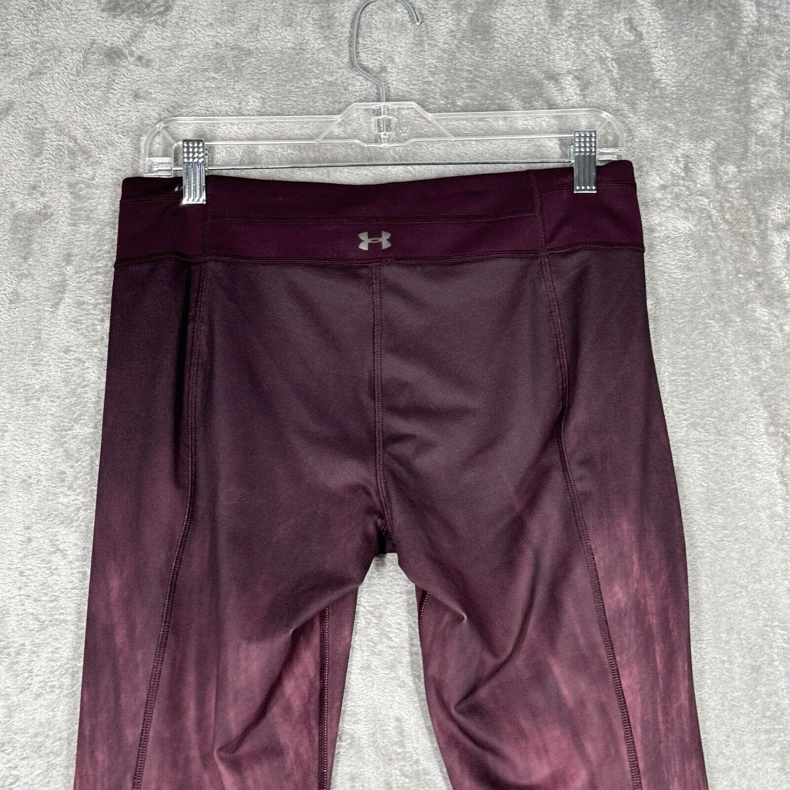 Under Armour Pants Womens Medium Purple Printed Legging‎ All Season Gear Workout - Image 5