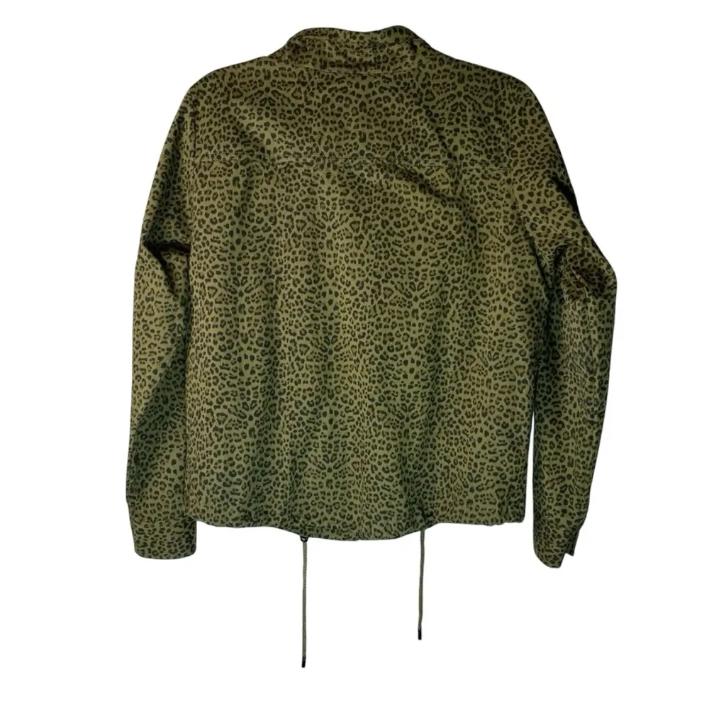 Animal Print Green Jacket - Image 2