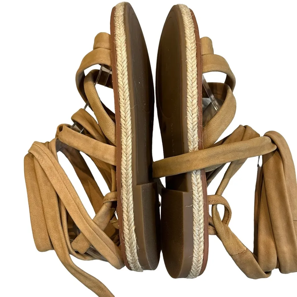 Lucky Brand Dalty Lace Up Leather Sandals, Sz 6 - Image 7