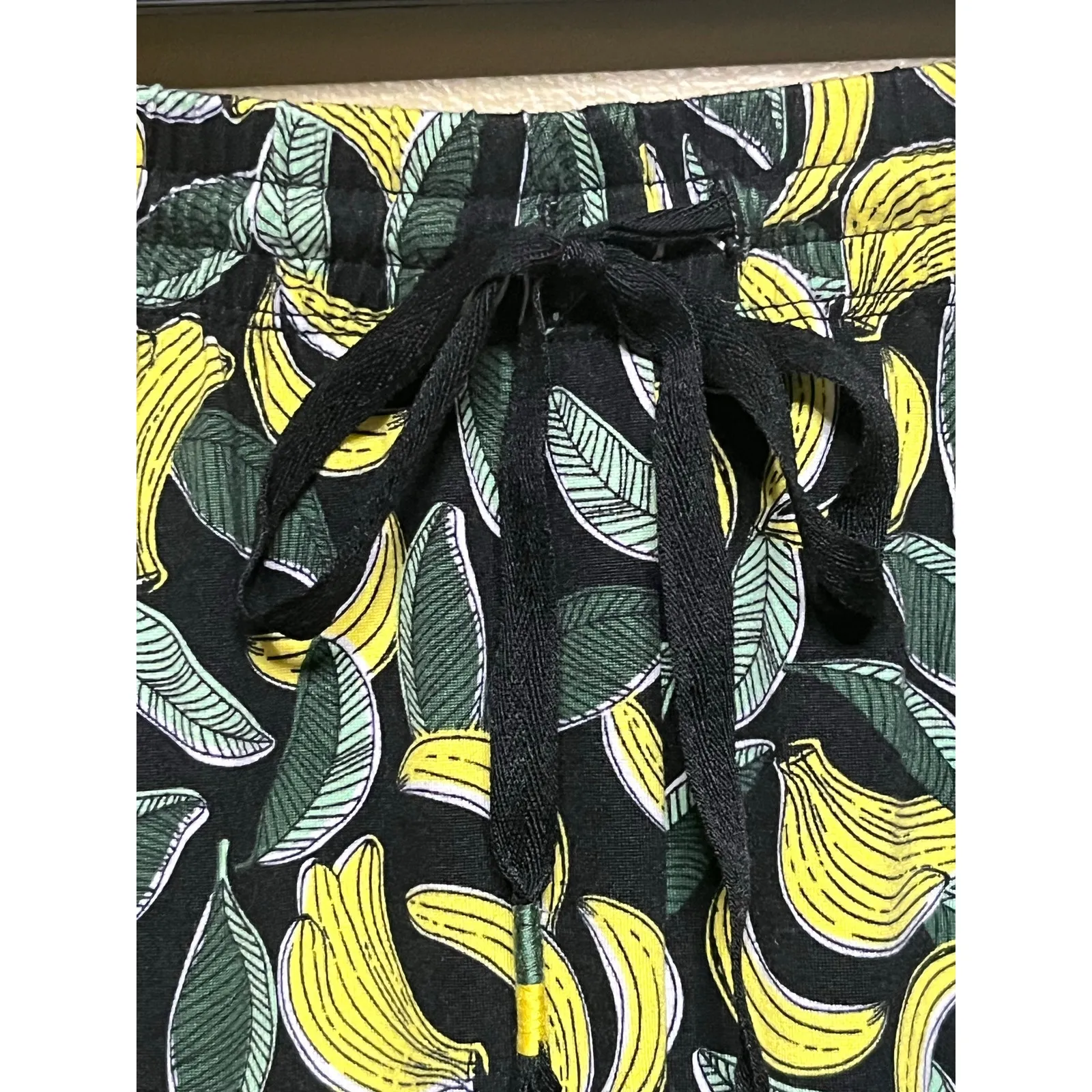 Cuddl Duds Women’s Lounge Sleep Pants Bananas - Image 2