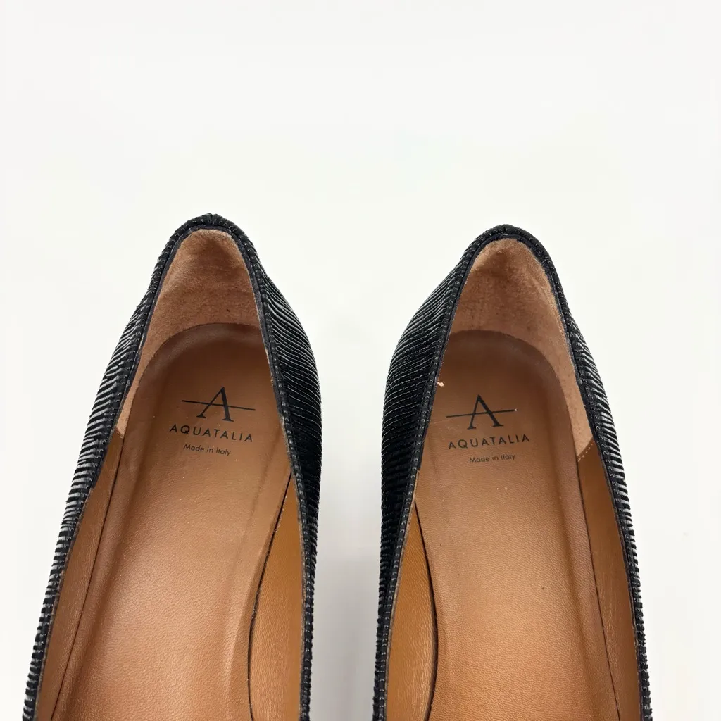 Aquatalia Pasha Textured Weatherproof Pointed Toe Pump - Image 4