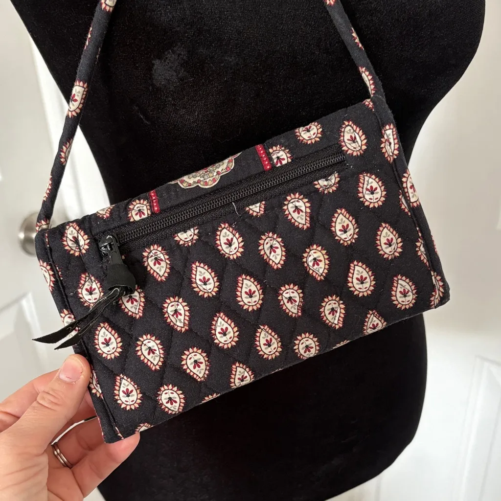 Vera Bradley Pirouette Retired Tri-Fold Crossbody Wallet Clutch - Image 4