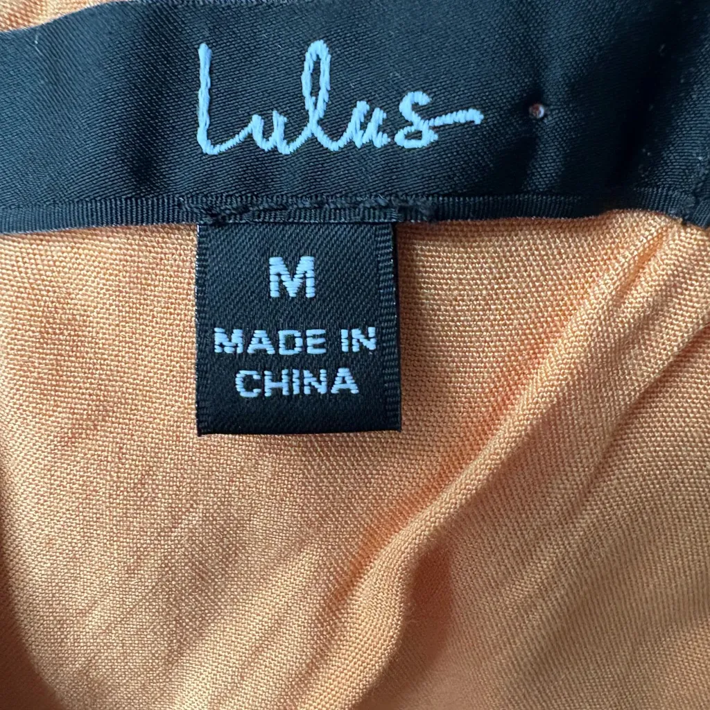 Lulus Tangerine Rayon - Image 3