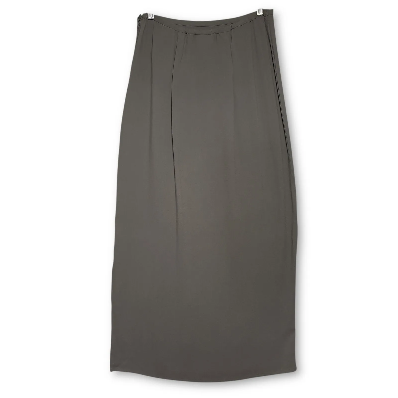 Eileen Fisher Silk Midi Skirt Side Slit Women's M - Image 2