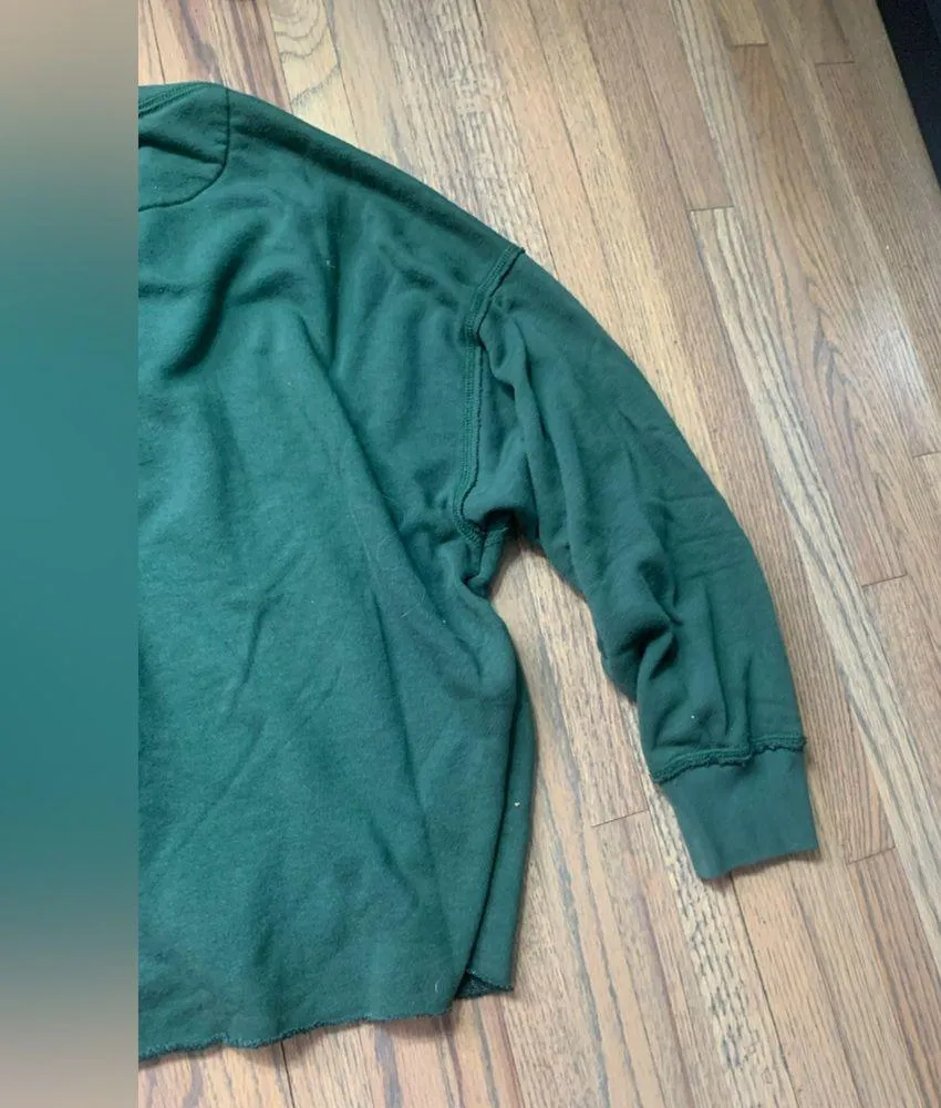 Aerie green sweatshirt small - Image 10