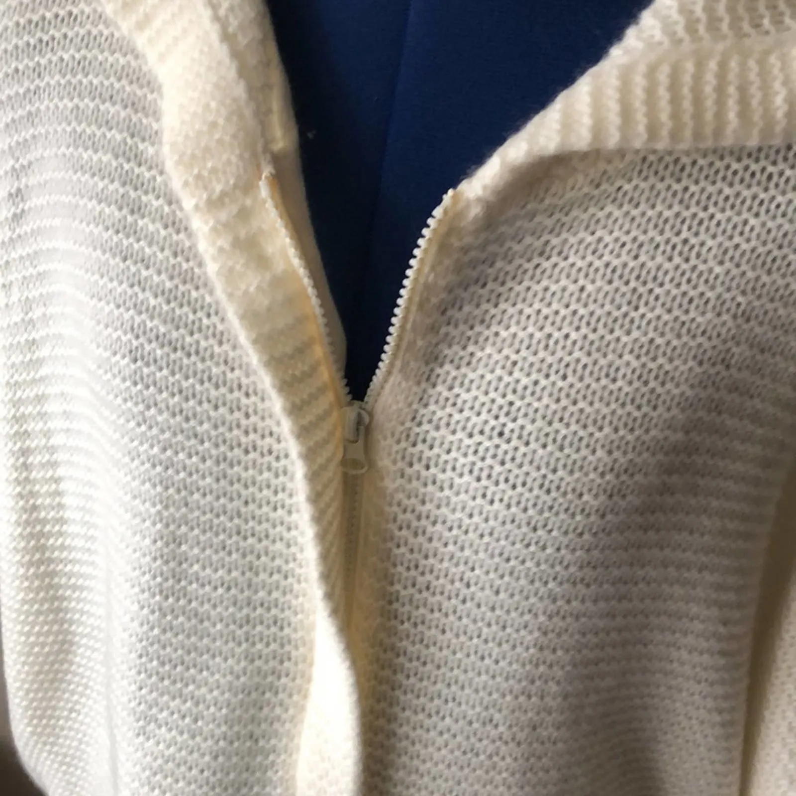 NWT Johnny Was Calme Cashmere Cocoon Zip-up Cardigan with a Hood Sz S - Image 2