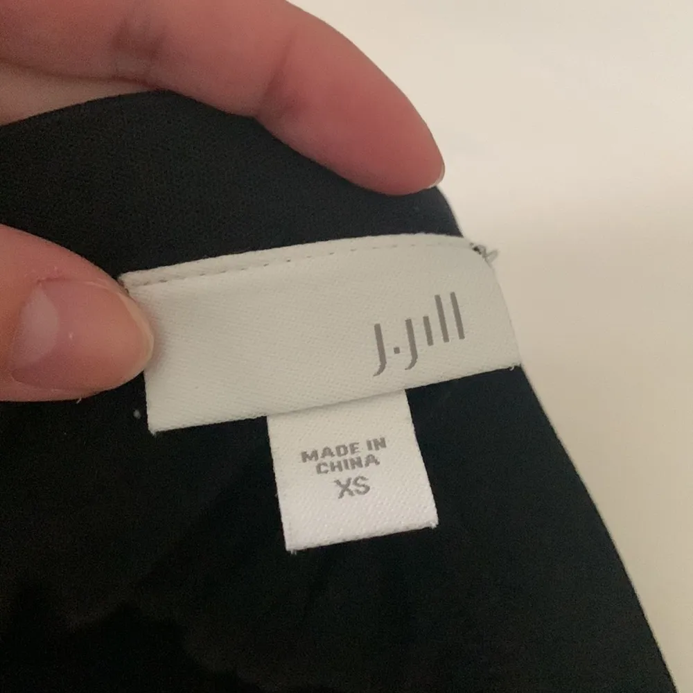 J. Jill Leaf Print Knee Length Skirt Size Extra Small - Image 2