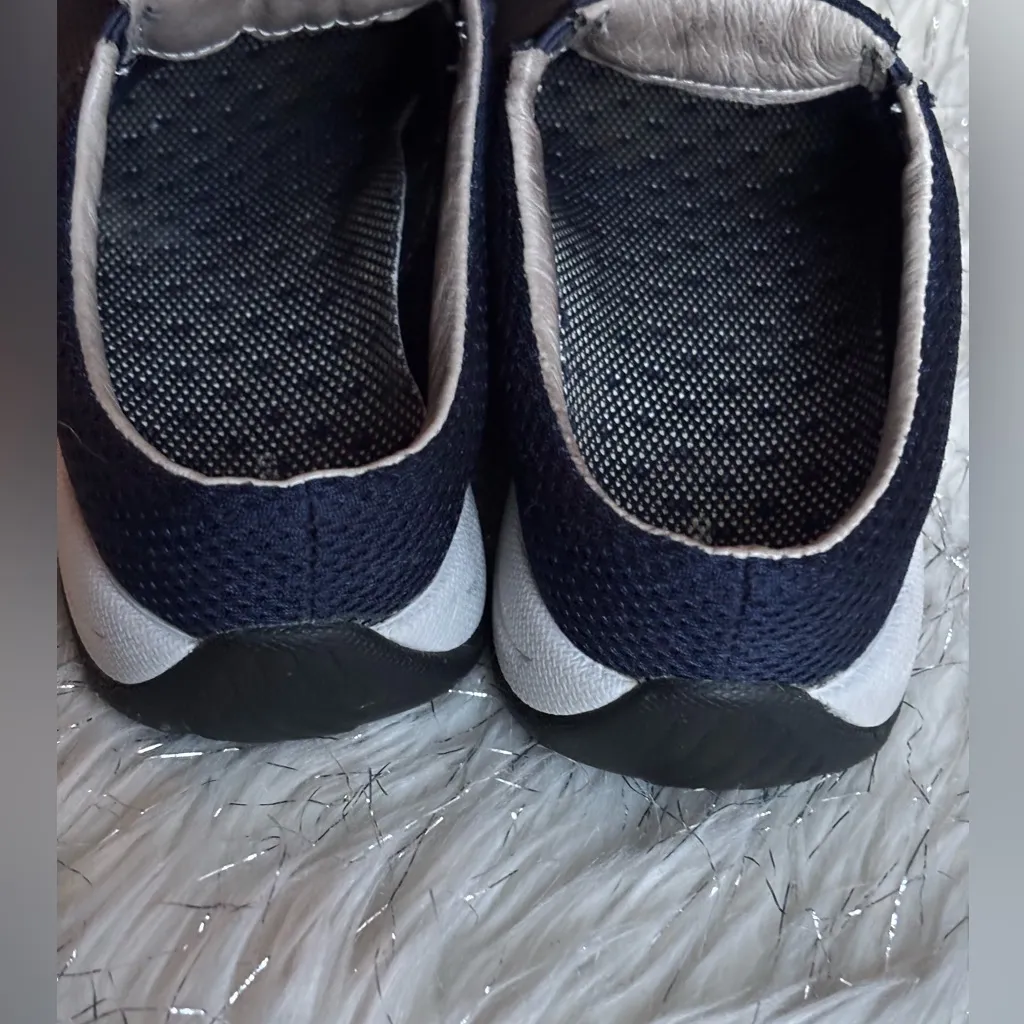 L.L.Bean Navy Blue Women’s Mesh Mules Clogs Shoes Size 8 Medium - Image 2