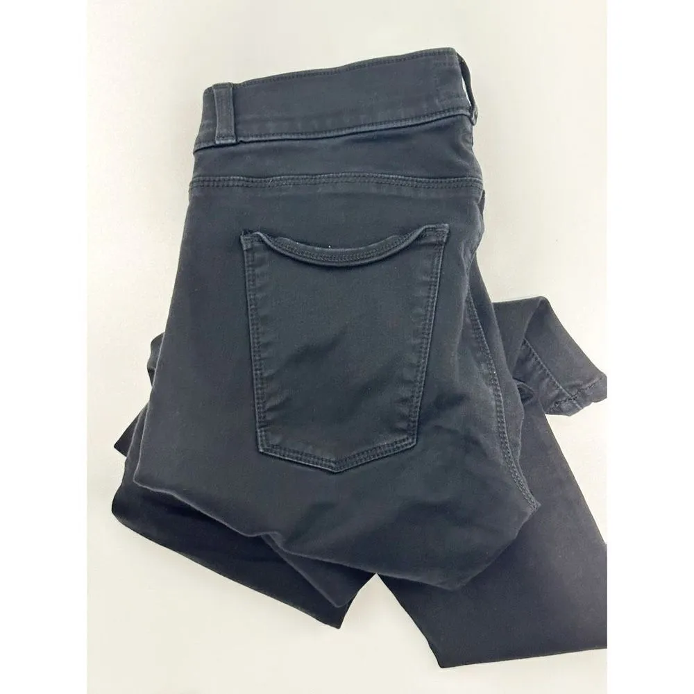 Current/Elliott Women's The Jean Legging Skinny Jeans Jeggings Jet Black Size 28 - Image 16