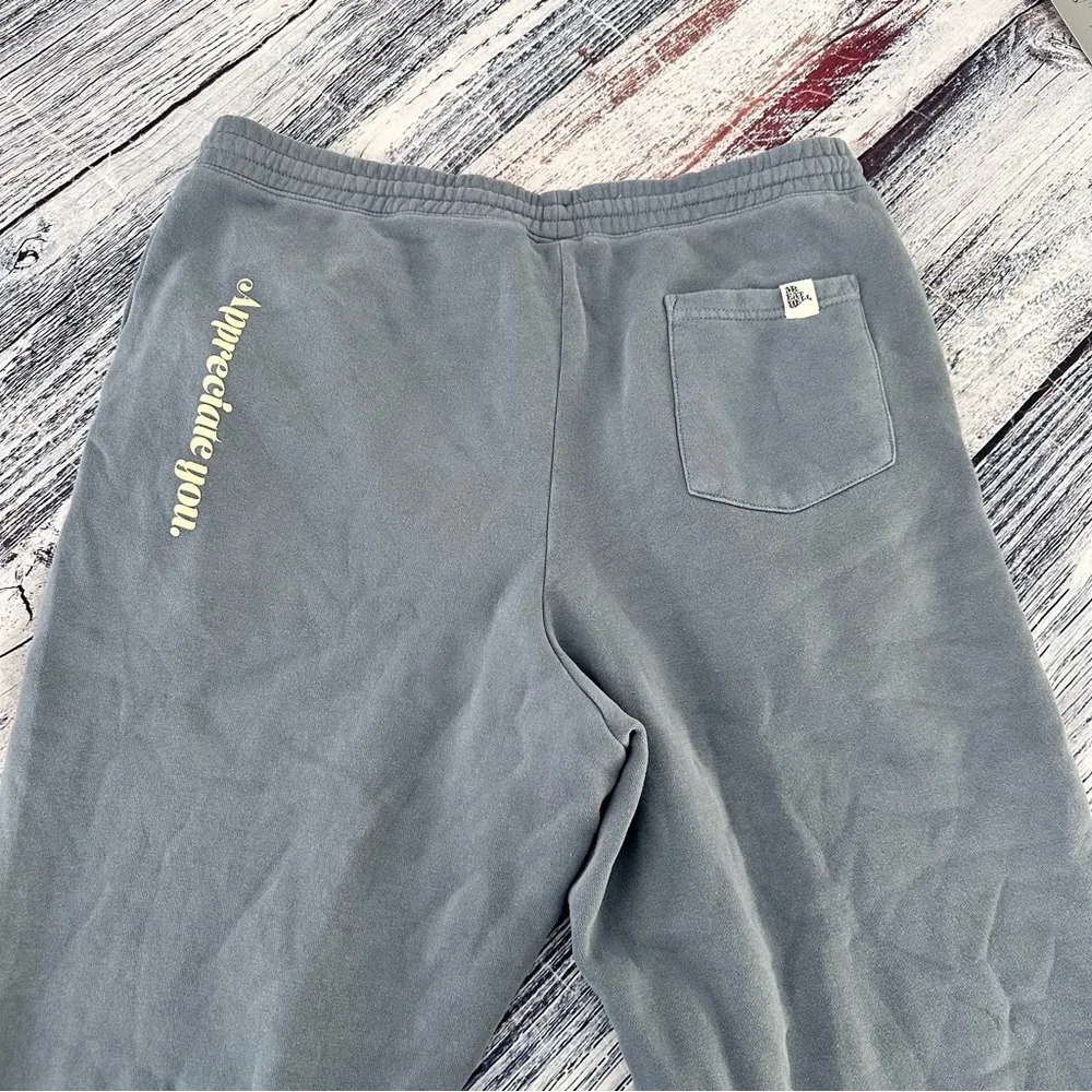 Mr. EatWell Wine Glass Sweatpants Blue Size XL - Image 6