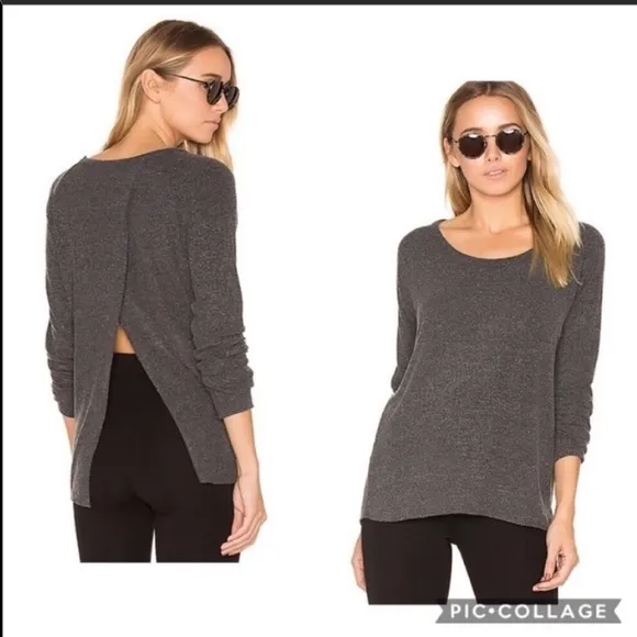 Chaser Cross Back Raglan Top Size M - Image 2