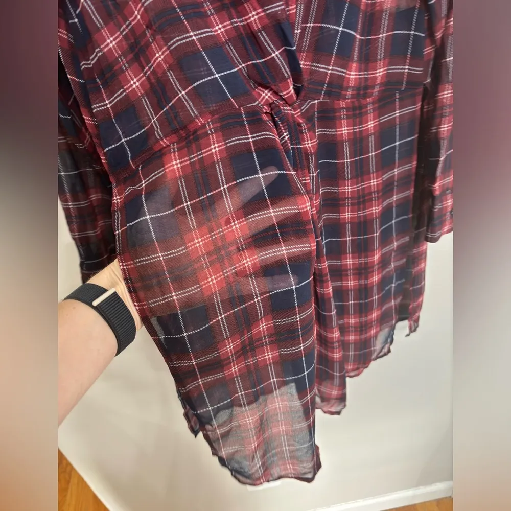 NWT Buckle Sandy & Sid Long Lightweight Button Down Kimono Top - Size M - Image 3