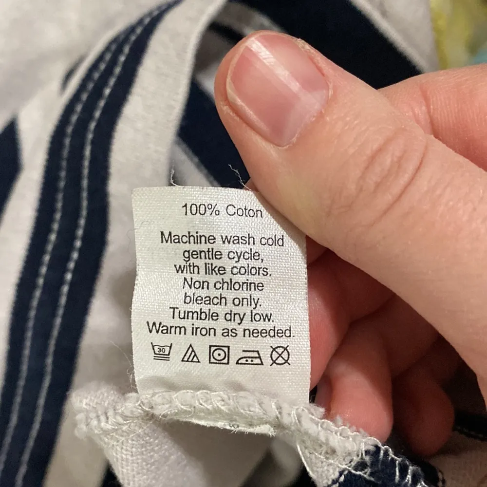 J Crew striped knit 3/4 sleeve nautical sweater top size XS - Image 12