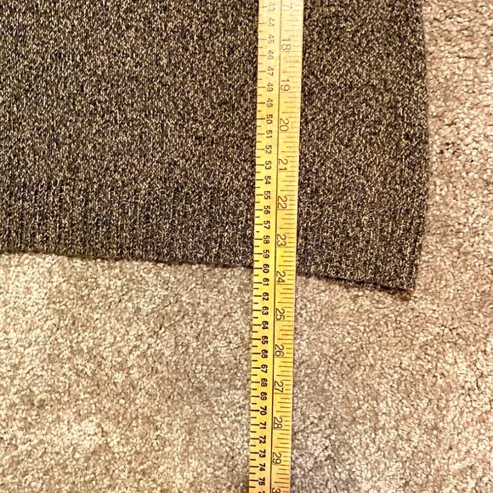 Geoffrey Beene Sport|| Brown/olive green turtleneck sweater - Image 10