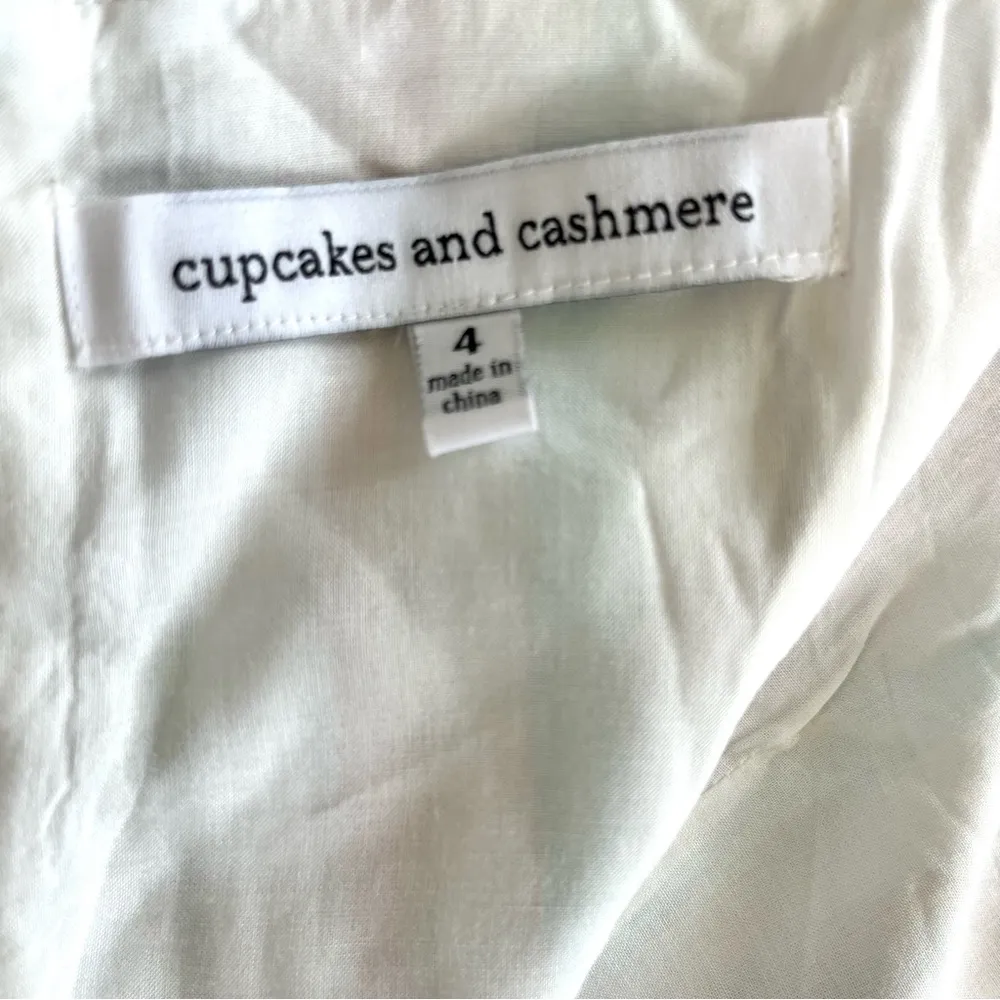 Cupcakes & Cashmere x Revolve Soleil Striped Mini Dress in Optic White Size 4 - Image 12