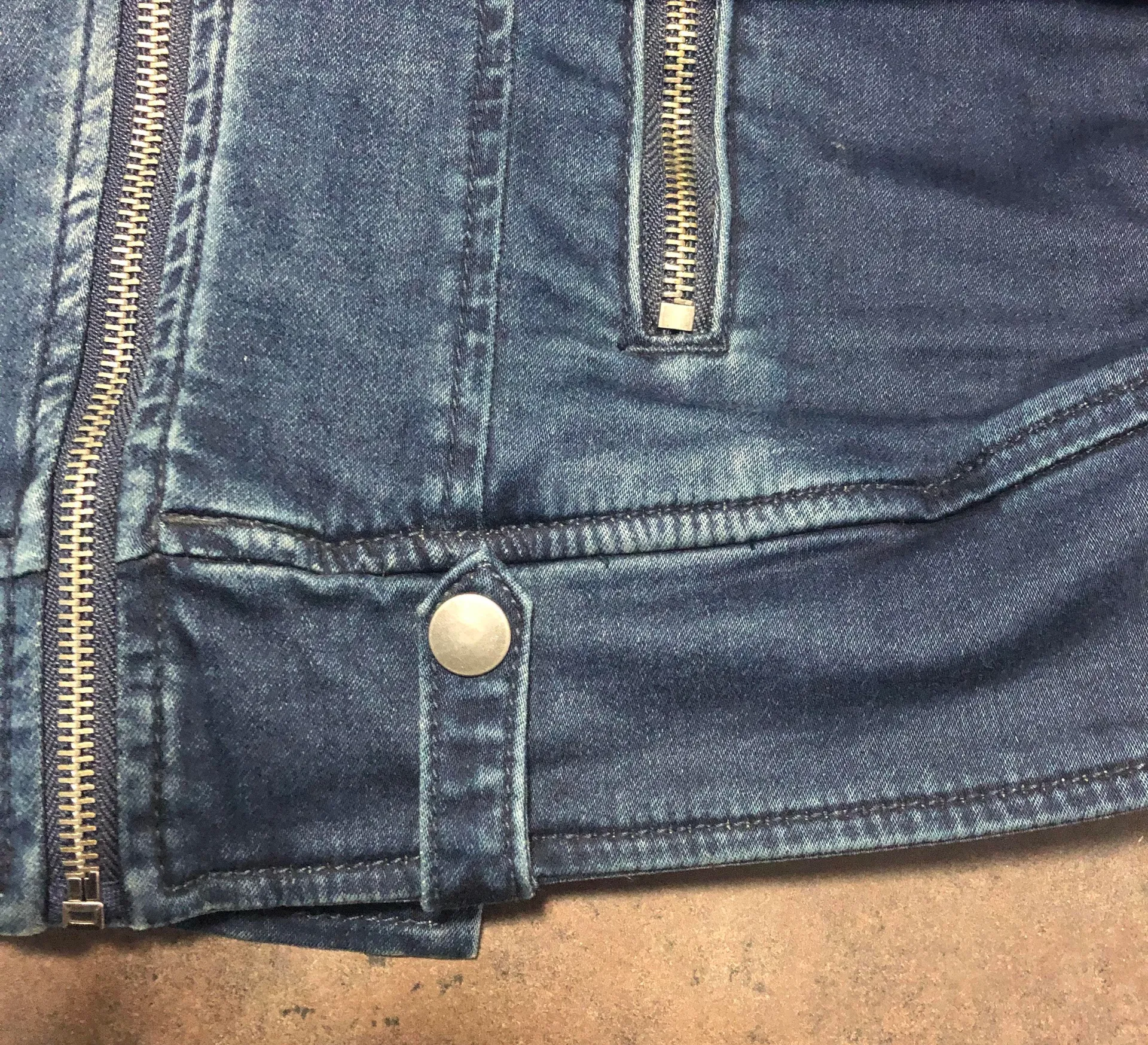 Torrid Denim Crop Moto Jacket - Image 7