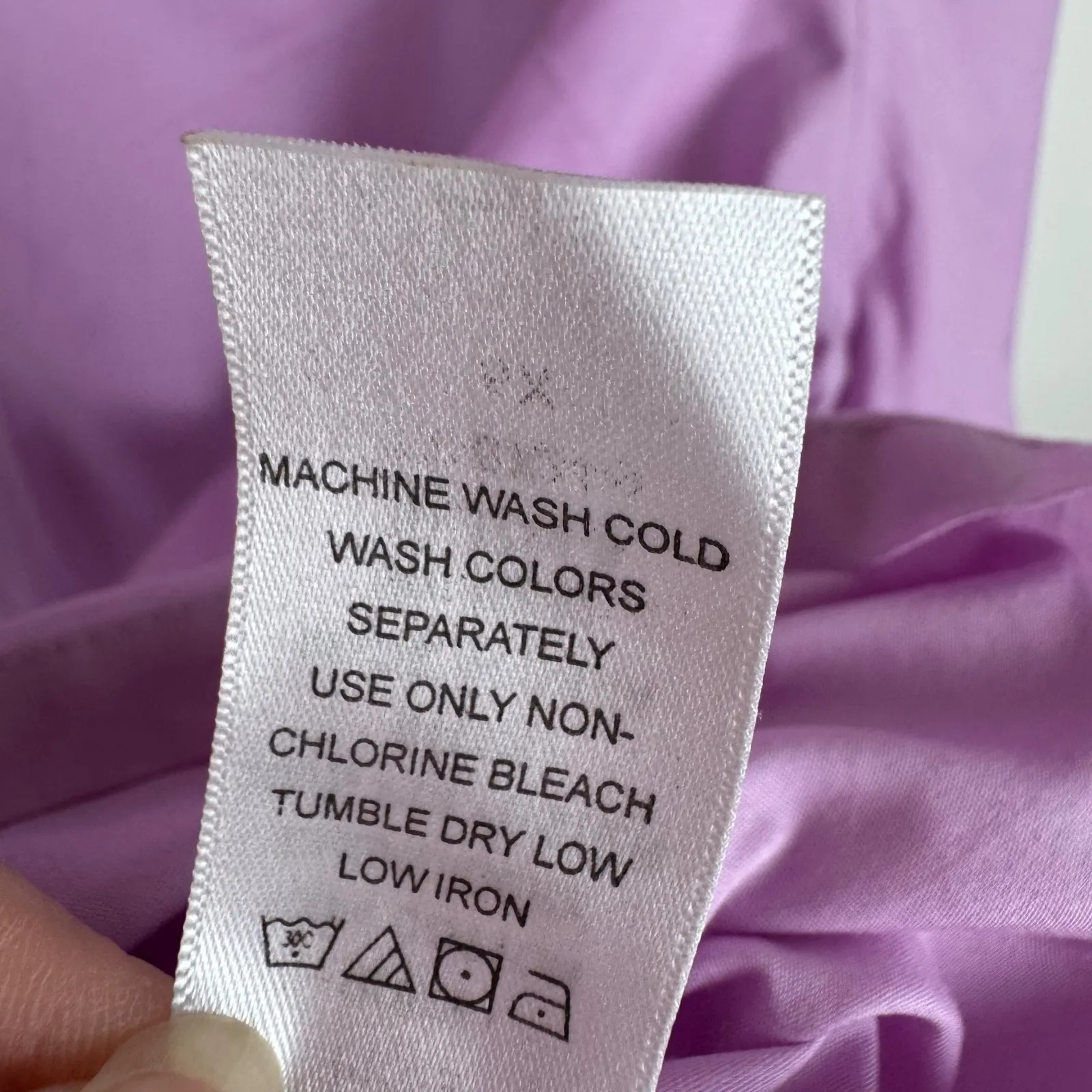 Woman Within Embroidered Tunic Top Size 5X Purple Lightweight Cotton‎ Comfy Airy - Image 7