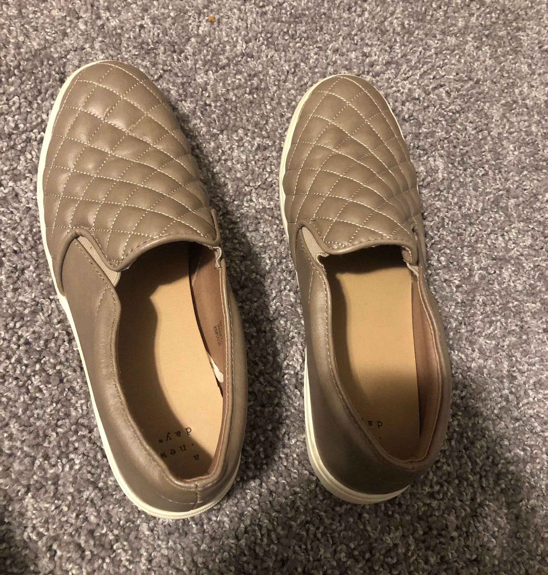 A New Day Brown Leather Flats - Image 3