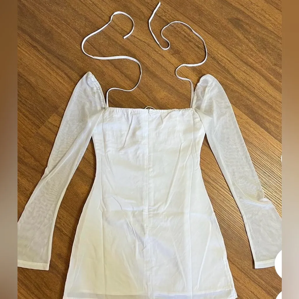 Princess Polly Women's White Dress - Image 2