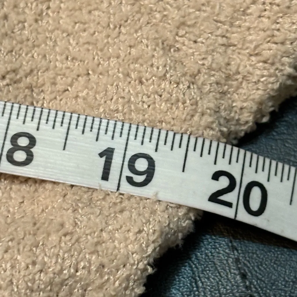 Heyson Beige Open Front Super Soft Cardigan size M NWT with side pockets. Size M - Image 10