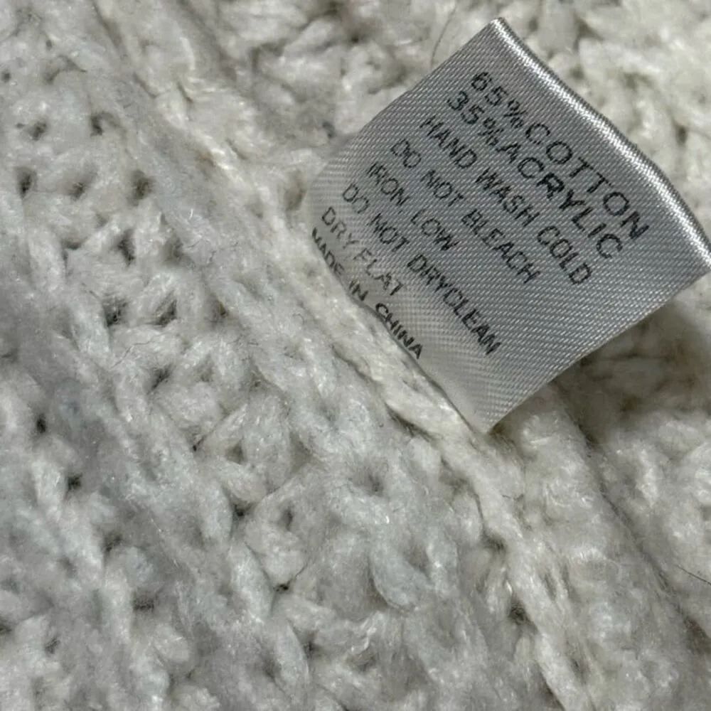 POL chunky cotton buttoned cardigan - Image 3