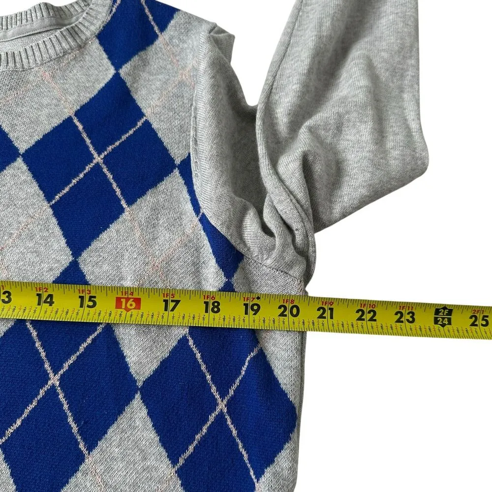 Charter Club Gray Knit Sweater Women Size Medium | 30-8 - Image 7