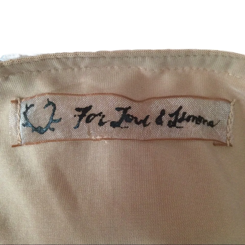 For Love & Lemons Floral Scallop Lace Mini Skirt - Image 6