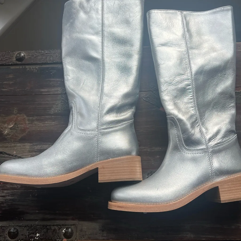 Steve Madden Riggs knee high boots size 8 nwot - Image 7