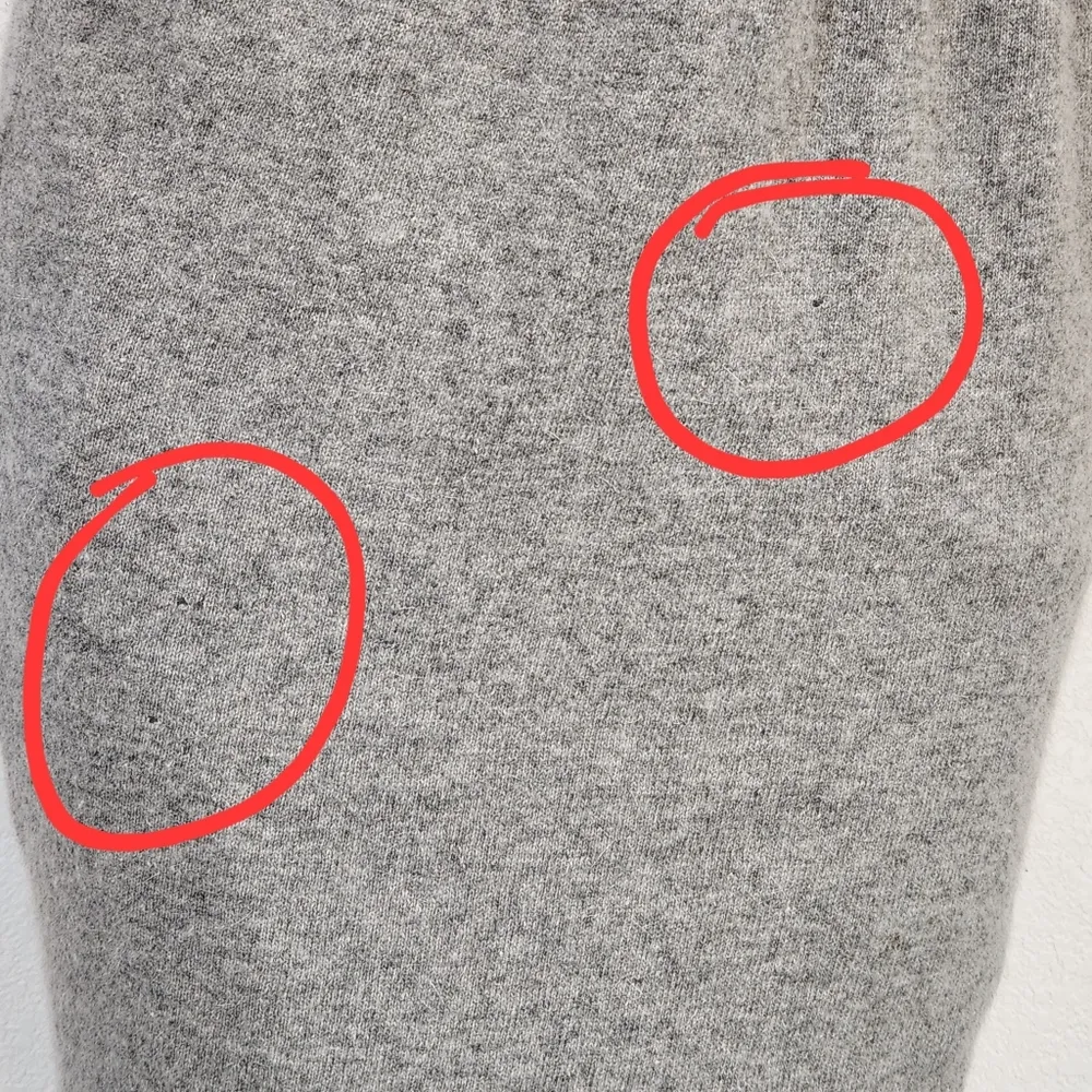 Classiques Merino Wool & Angora Hair Blend Elastiqur Waist Band Skirt Sz M - Image 3