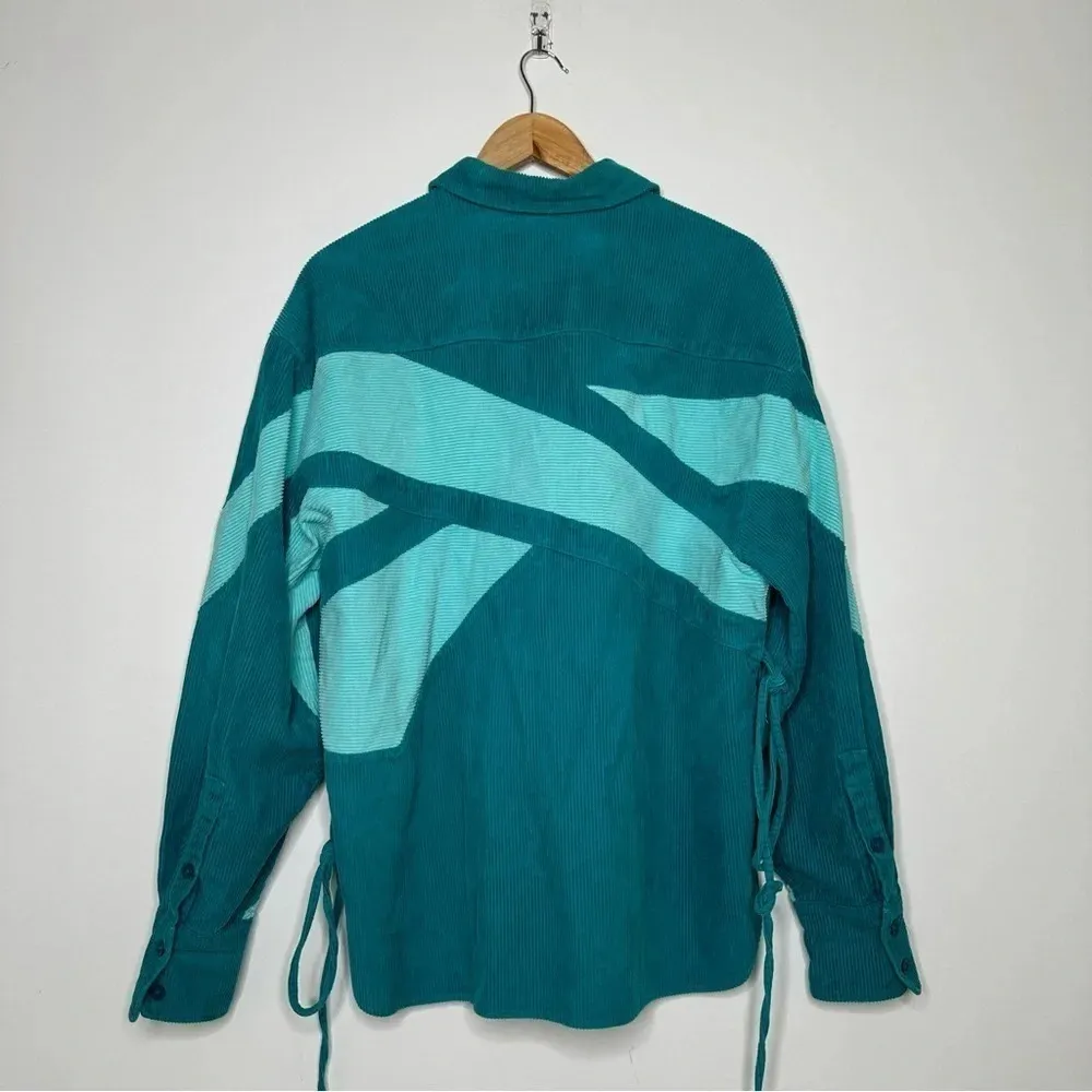 Reebok x Cardi B Seaport Teal Corduroy Cover - Image 9