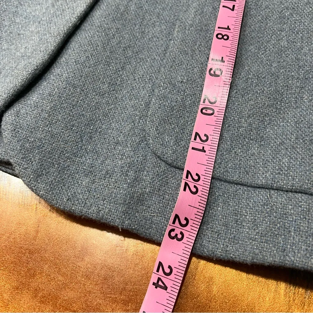 GAP Academy 2 button blazer Light Blue gray size 4 - Image 10