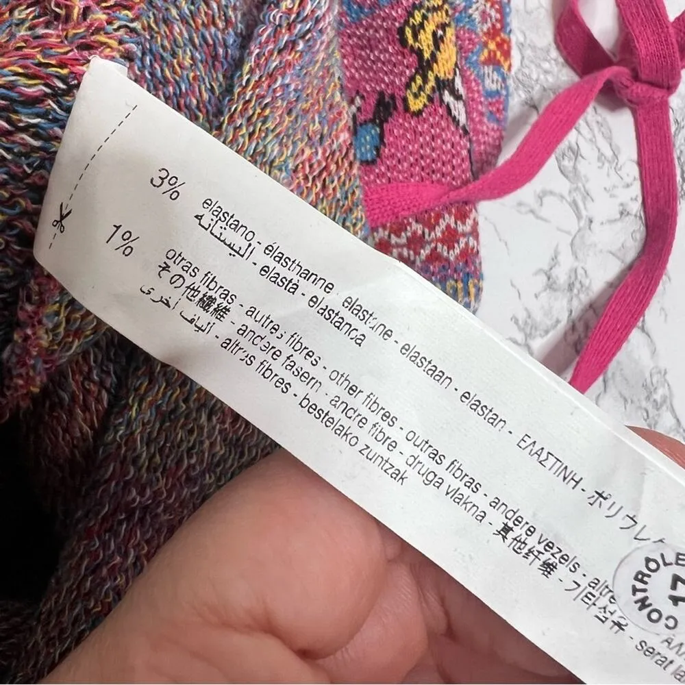 NWT Zara Disney Dress Halter Tank Stretch Mini Mickey Mouse Donald Duck - Image 8