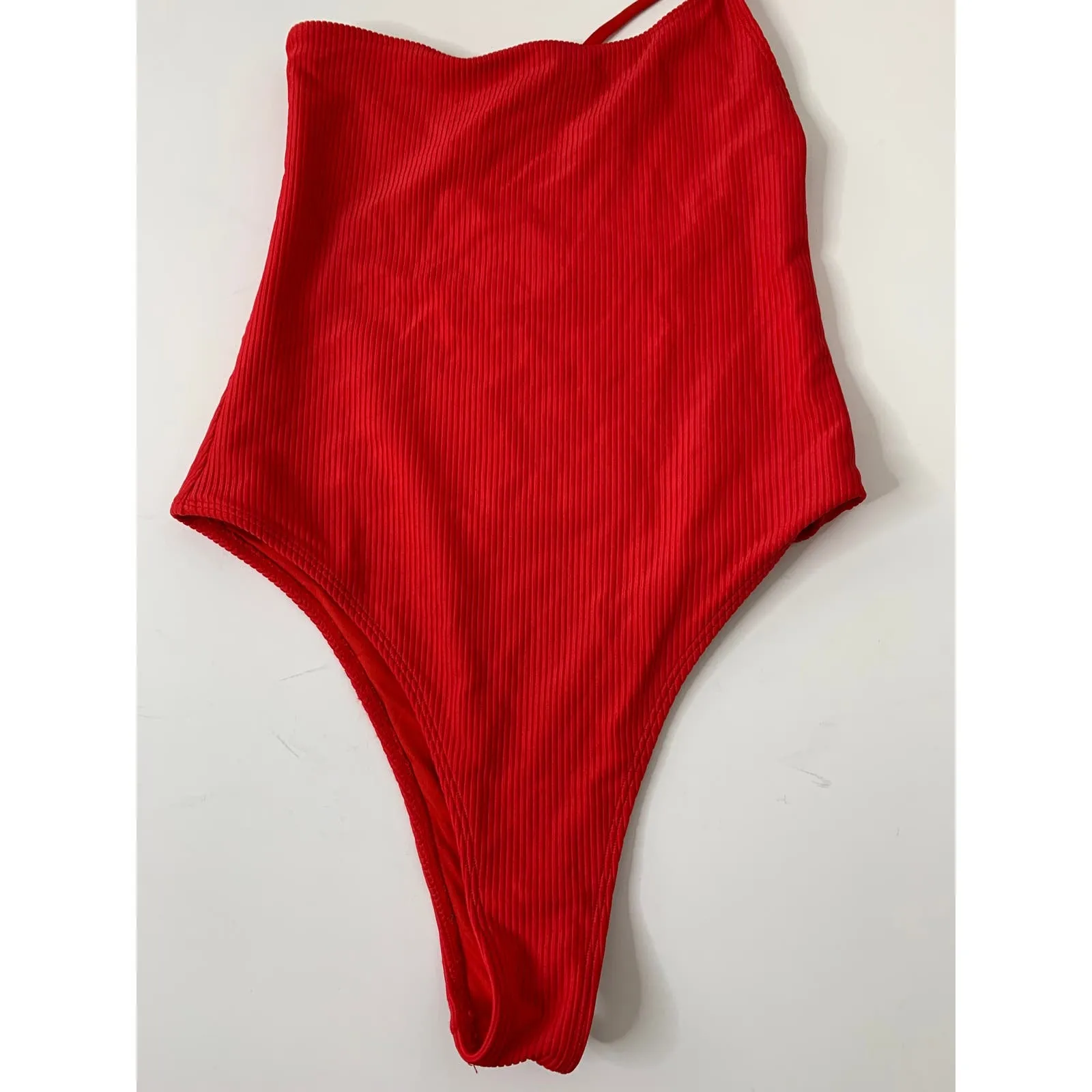 Frankie's Bikinis Eliza One Piece Lipstick Red Women Small - Image 3