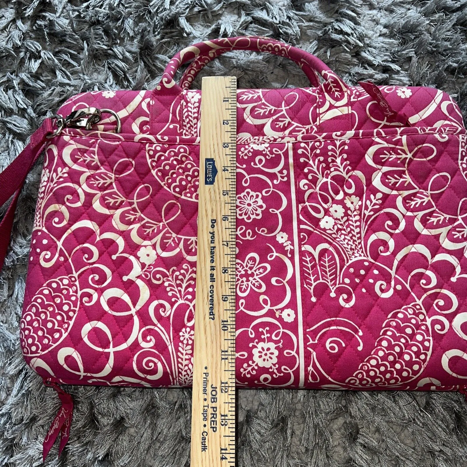 Vera Bradley Twirly Birds Pink Hardshell Laptop‎ Case - Image 16