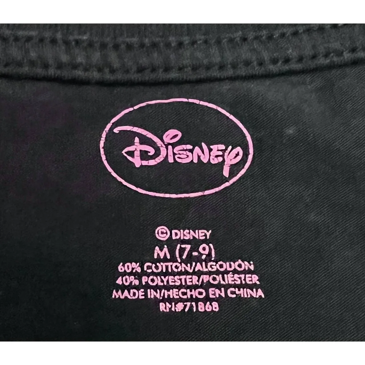 Disney Mickey Mouse Neon Face Tshirt - Image 4