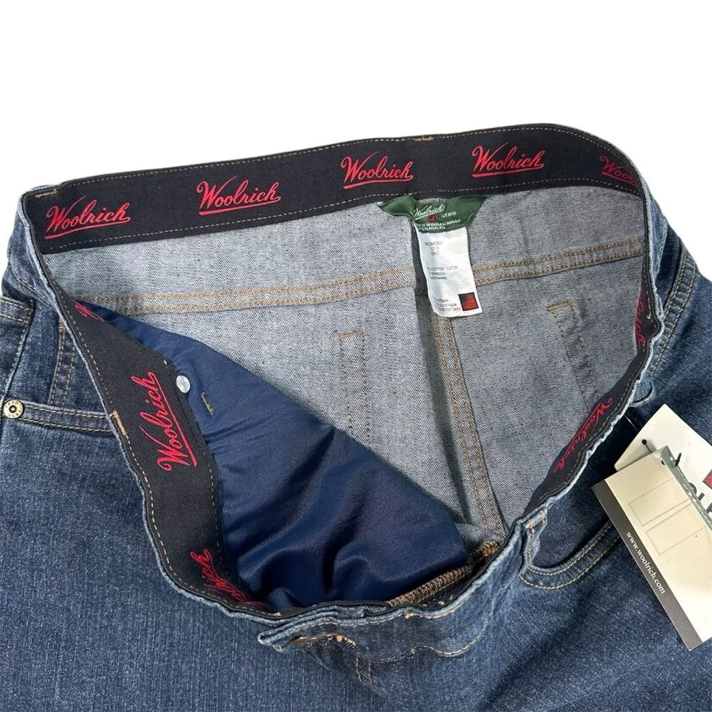 NWT Woolrich Womens 18 Bryton Reflex Stretch Tummy Control Panel Boot Cut Jeans - Image 5