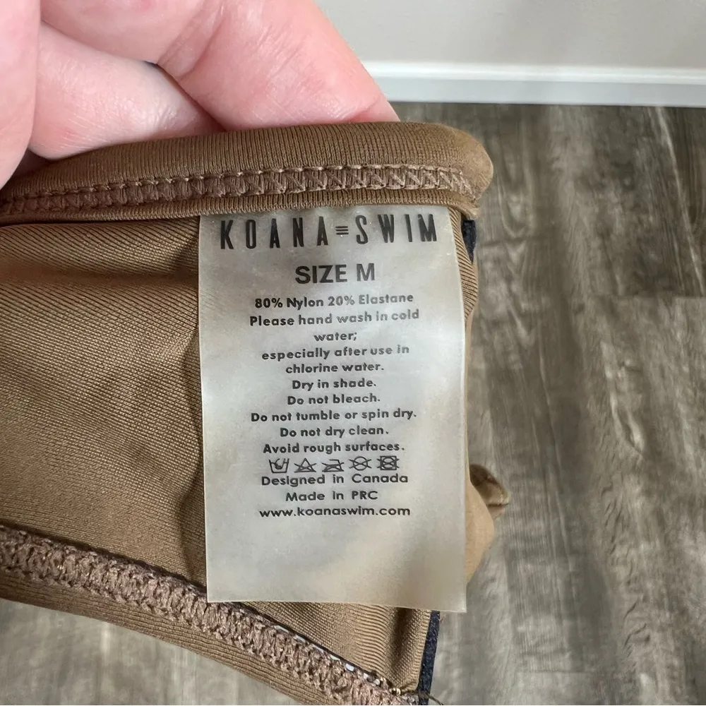 Koana Swim Brown Nova Underwire Bikini Top - Image 2